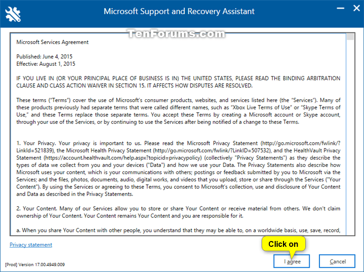 How to Use Microsoft Support and Recovery Assistant (SaRA) in Windows-run_sara-3.png