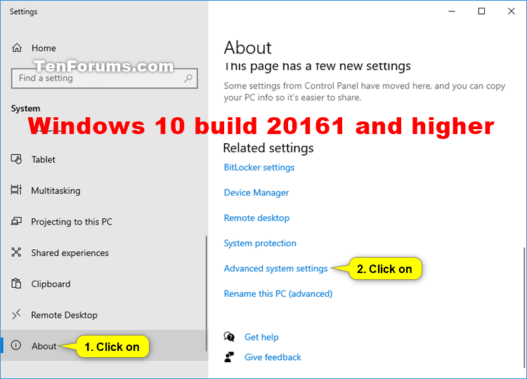 Change Visual Effects Settings in Windows 10 | Tutorials