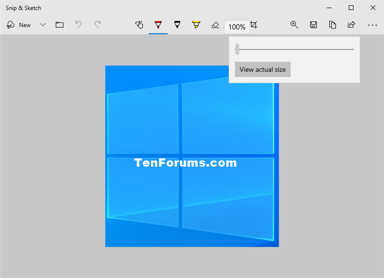 Take a Screen Snip with Snip and Sketch in Windows 10-snip_scetch_zoom.png