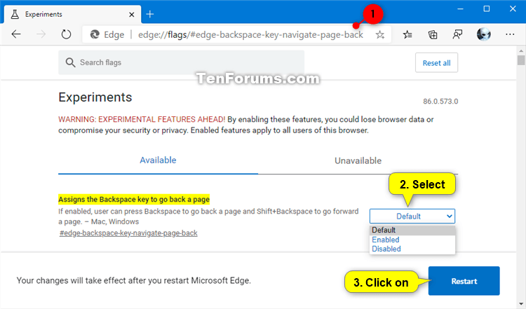 Enable Backspace Key to Go Back a Page in Microsoft Edge Chromium-microsoft_edge_backspace.png
