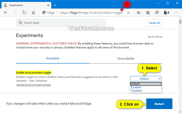 Enable History and Favorites Suggestions in Microsoft Edge Address Bar-microsoft_edge_enable_local_providers_toggle.png