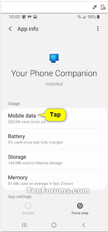 Turn On or Off Sync over mobile data with PC from Your Phone app-your_phone_sync_over_mobile_data-4.jpg