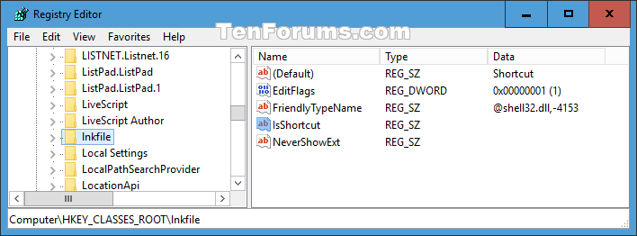 Shortcut Arrow Icon - Change, Remove, or Restore in Windows 10-isshortcut.png