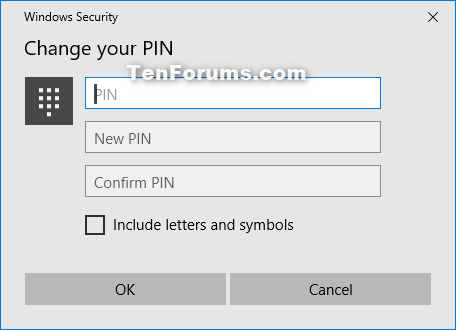 how to change my microsoft account pin