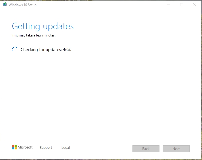 Repair Install Windows 10 with an In-place Upgrade-checking-updates.jpg