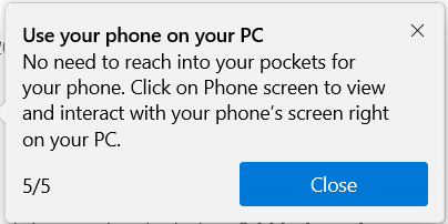 Turn On or Off Display Apps from Phone in Your Phone app on Windows 10-tip-5.png