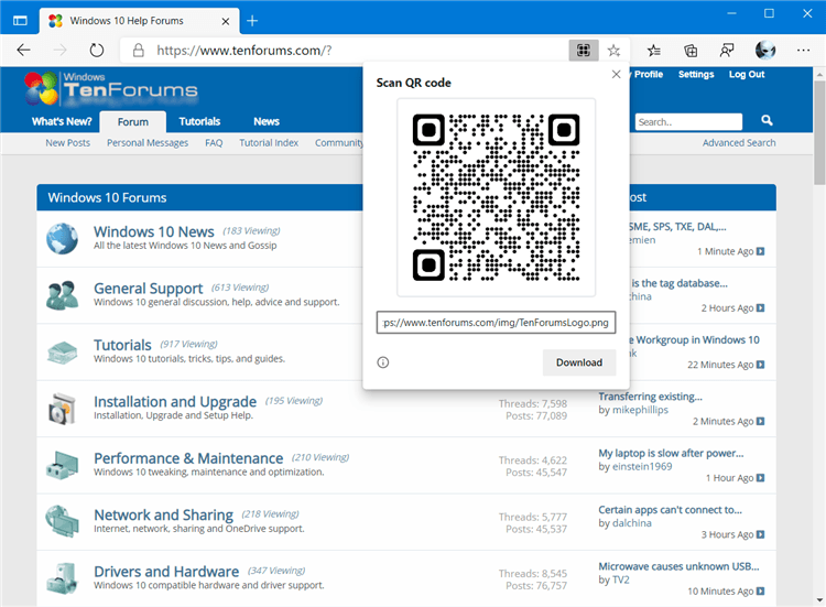 How to Create QR Code for Image in Microsoft Edge Chromium-microsoft_edge_qr_code_for_image-2.png