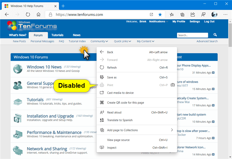 enable print selection in chrome enable print selection in chrome
