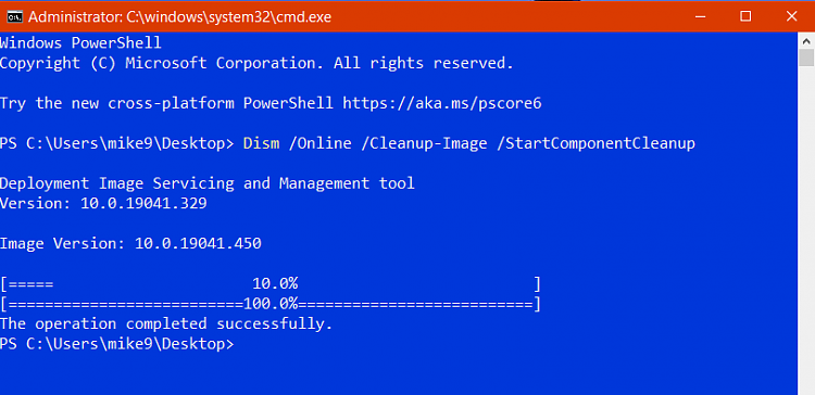 Clean Up Component Store (WinSxS folder) in Windows 10-dism1.png