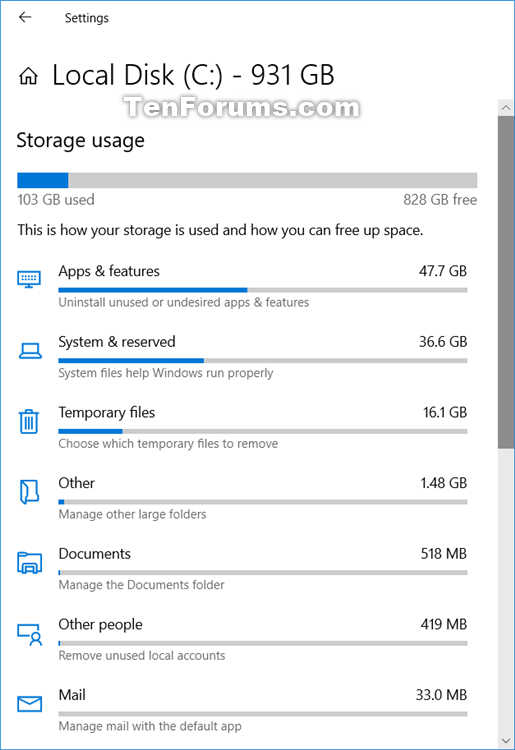 View Storage Usage of Drives in Windows 10-storage_usage-3.png