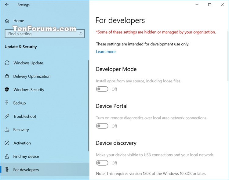 Turn On or Off Developer Mode in Windows 10-force_developer_mode_always_off.jpg