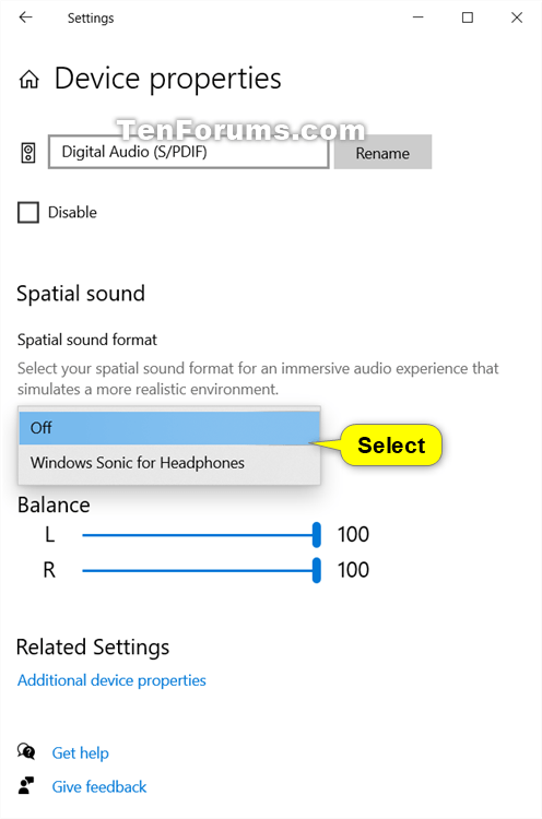 Enable Spatial Sound for Headphones in Windows 10-spatial_sound_settings-2.png