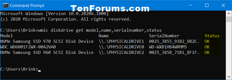 How to Check Drive Health and SMART Status in Windows 10-smart_status_command.png