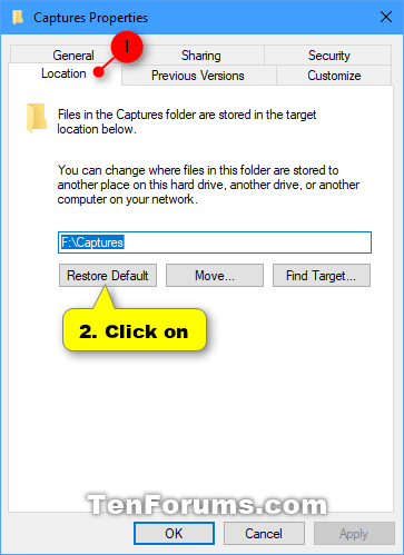 Restore Default Location of Game DVR Captures Folder in Windows 10-restore_default_game_dvr_captures_folder_location-2.png