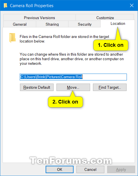 Change or Restore Default Location of Camera Roll Folder in Windows 10-change_default_location_of_camera_roll_folder-2.png