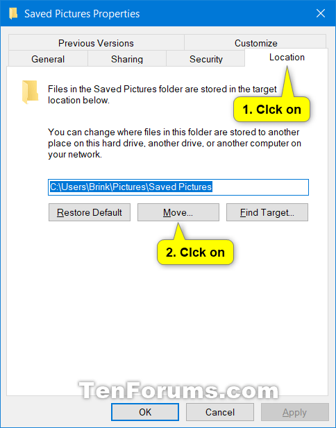 Change or Restore Default Location of Saved Pictures in Windows 10-change_default_location_of_saved_pictures_folder-2.png