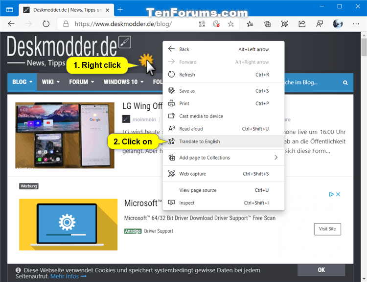 How to Translate Page or Section of Page in Microsoft Edge Chromium-microsoft_edge_translate_context_menu.png