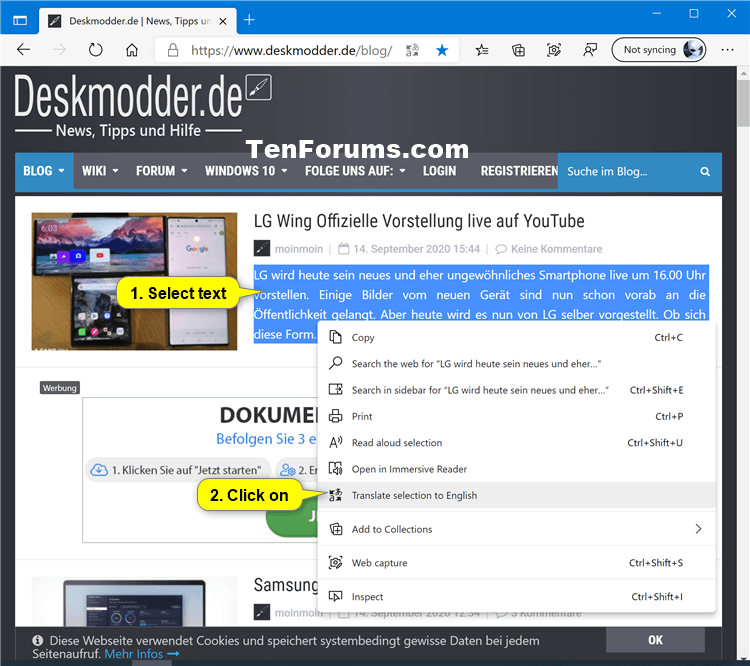 How to Translate Page or Section of Page in Microsoft Edge Chromium-microsoft_edge_translate_section.png