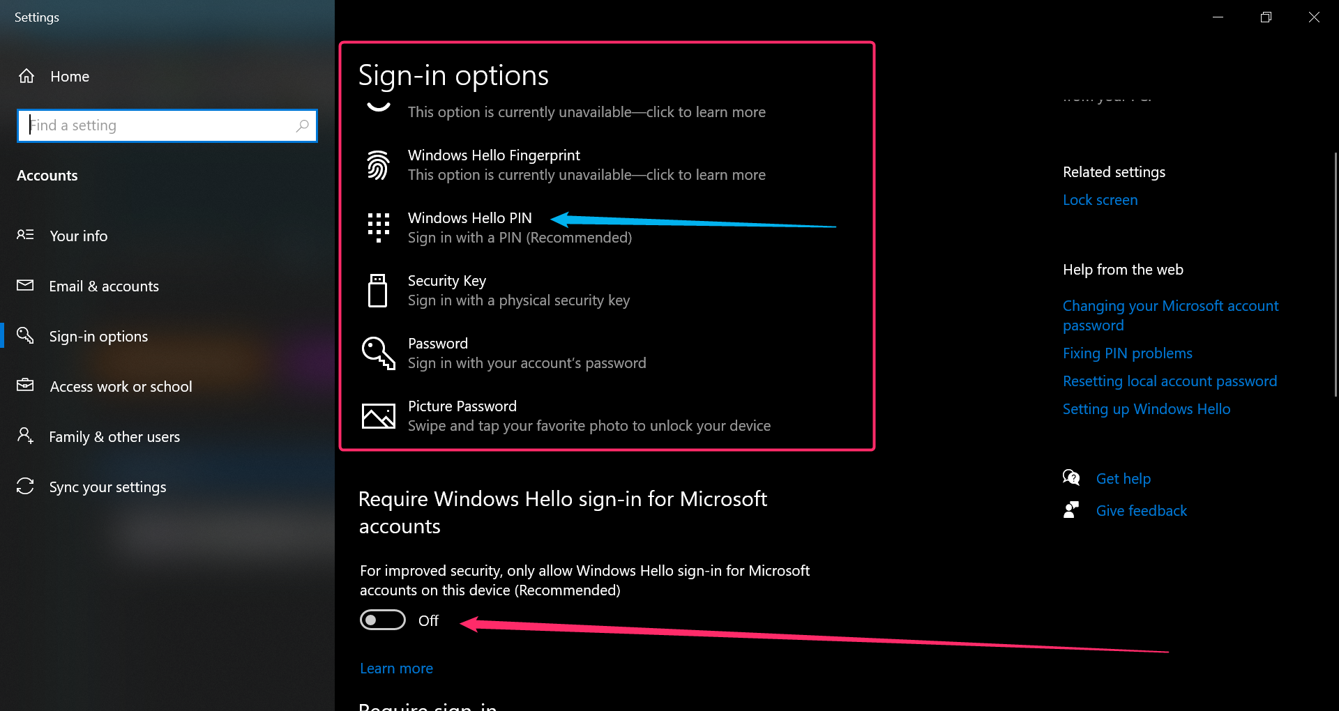 windows 10 passwordless login windows 10 passwordless login