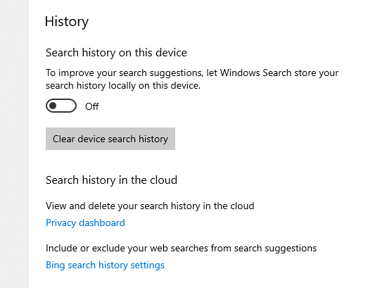 How to Turn On or Off Device Search History in Windows 10-history-missing.png