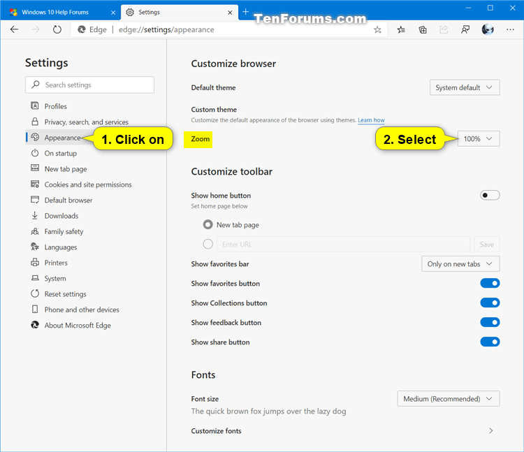 How to Change Zoom Level in Microsoft Edge Chromium-microsoft_edge_default_zoom_settings.png