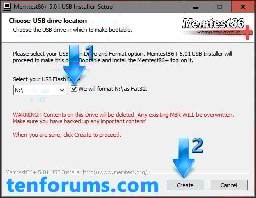 Memtest usb hotsell