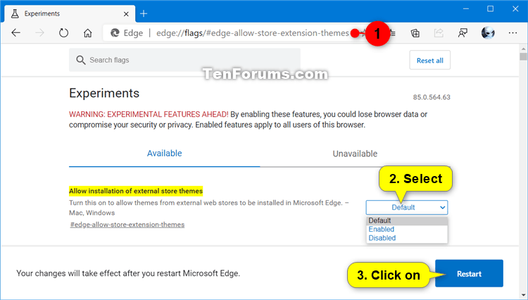 Enable Install Google Chrome Themes in Microsoft Edge Chromium-microsoft_edge_allow_installation_of_external_store_themes.png