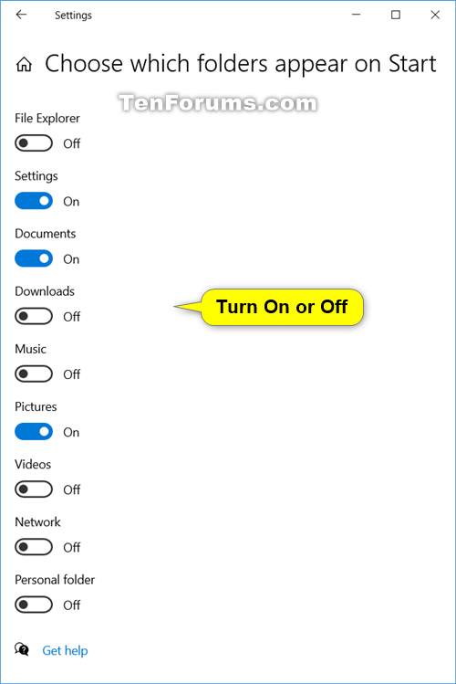 Add or Remove Folders on Start List in Windows 10-start_customize_list-2.png