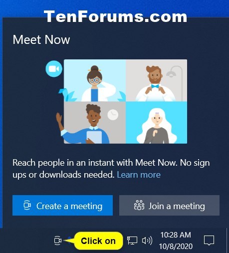 How to Use Meet Now in Windows 10 to Create or Join Meeting in Skype-meet_now_notificaiton_icon.jpg