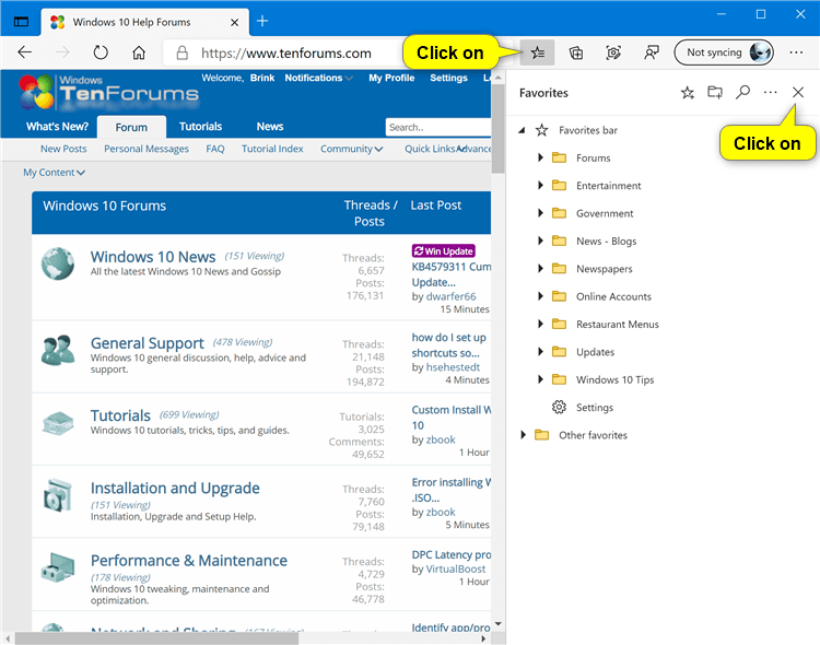 How To Pin And Unpin Favorites In Microsoft Edge Chromium Tutorials