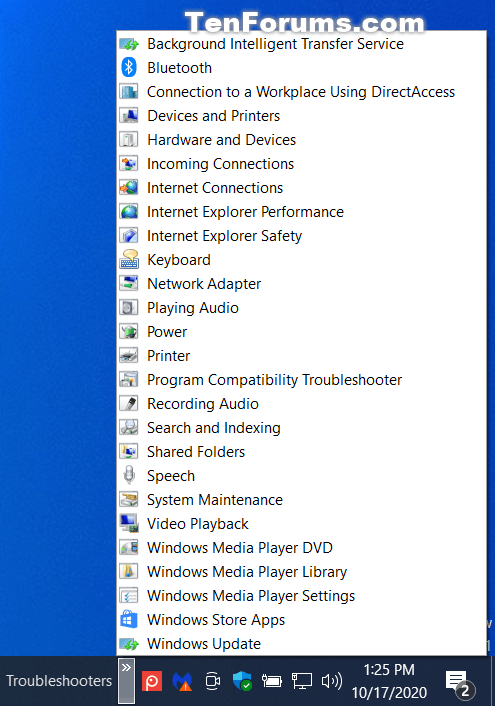 How to Add or Remove Troubleshooters Toolbar on Taskbar in Windows 10-troubleshooters_toolbar.png