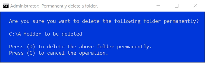 Delete Folder in Windows 10-confirmation.jpg