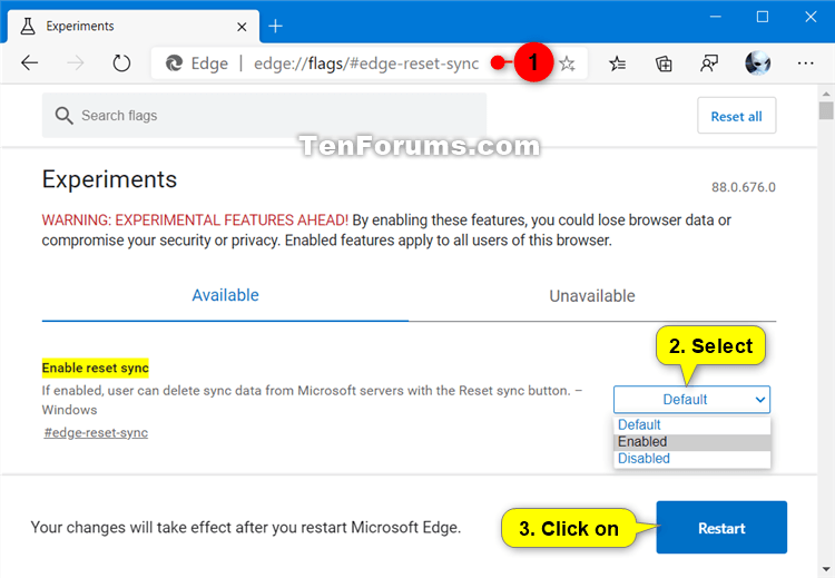 How to Enable or Disable Reset Sync in Microsoft Edge Chromium-enable_reset_sync_microsoft_edge.png