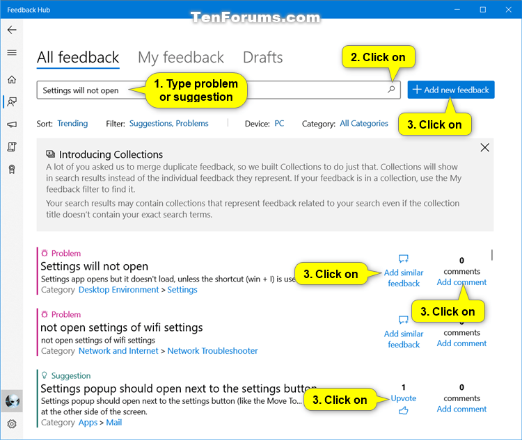 How to Send Feedback to Microsoft with Feedback Hub app in Windows 10-feedback_hub_signed-.png