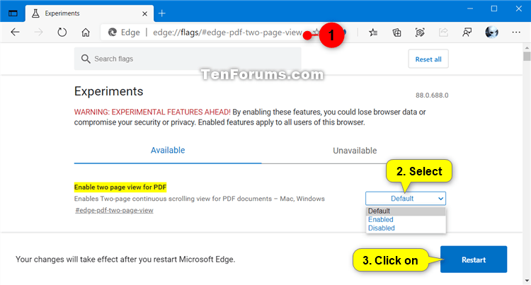 How to Enable Two Page View for PDF in Microsoft Edge Chromium-microsoft_edge_enable_two_page_view_for_pdf.png