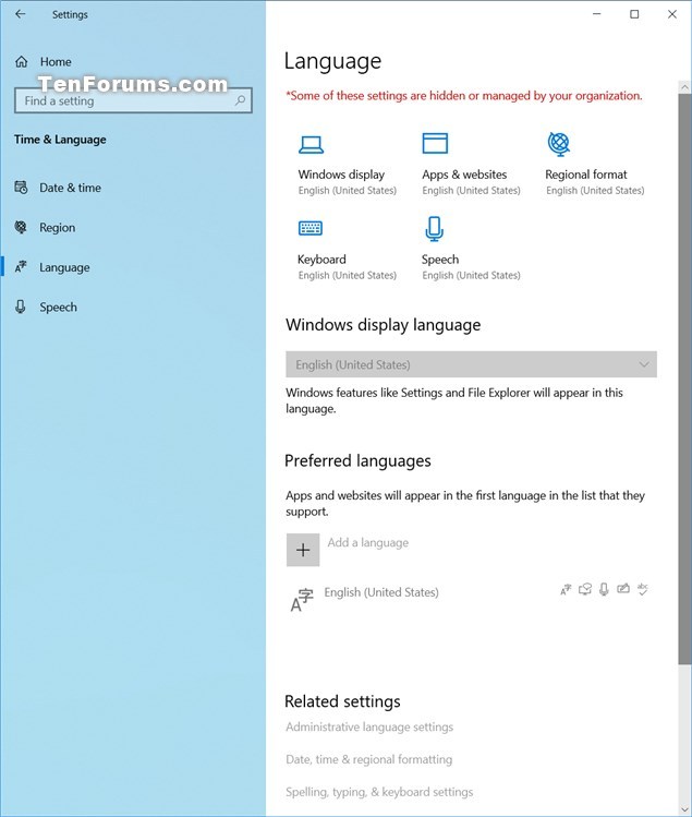 How to Enable or Disable Language page in Settings in Windows 10-language_page_in_settings.jpg