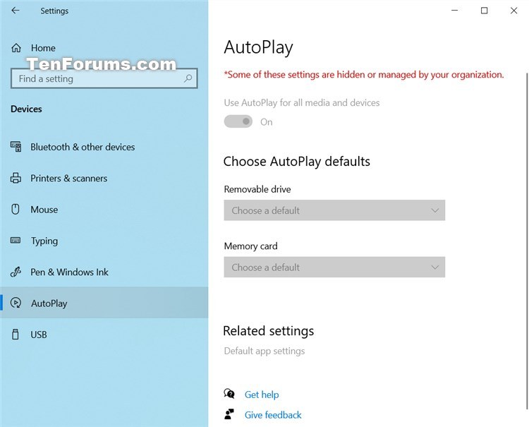 How to Enable or Disable AutoPlay page in Settings in Windows 10-autoplay_page_in_settings.jpg