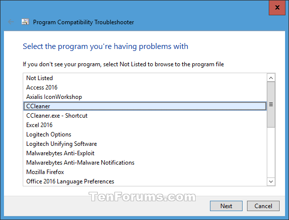 Change Compatibility Mode Settings for Apps in Windows 10-program_compatibility_troubleshooter-4.png