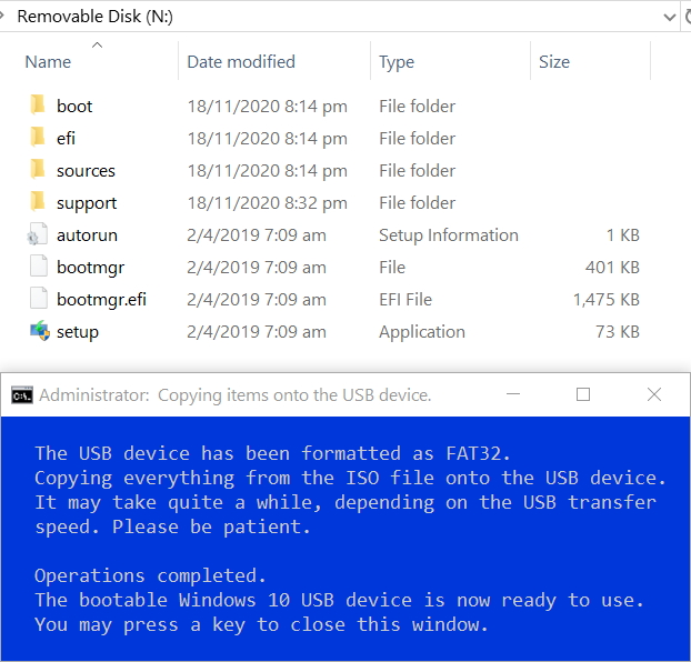 Create Bootable USB Flash Drive to Install Windows 10-5.-finished.jpg