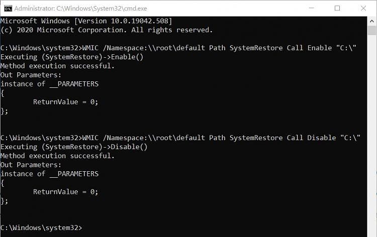 Turn On or Off System Protection for Drives in Windows 10-enable_or_disable_system_restore_command.jpg