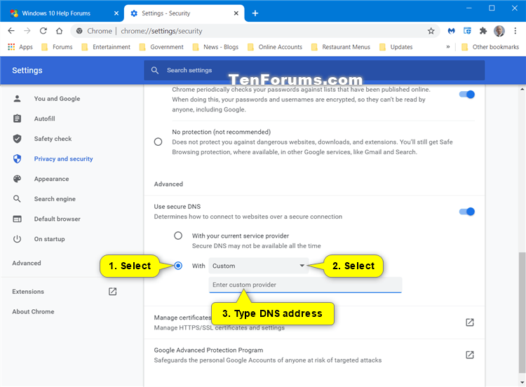 How to Enable or Disable DNS over HTTPS (DoH) in Google Chrome-google_secure_dns-7.png