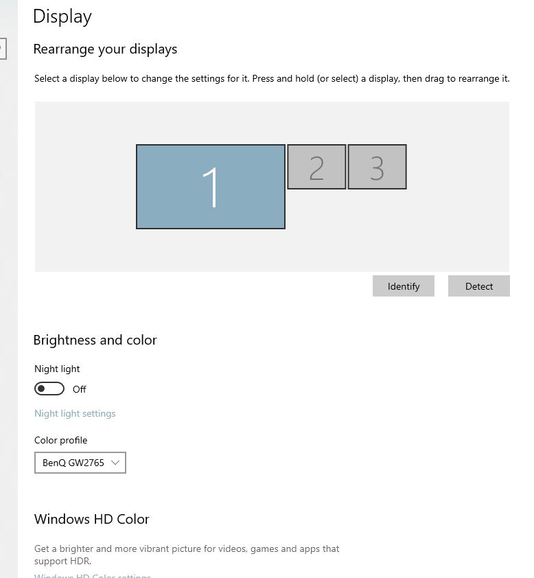 remove display from desktop windows 10