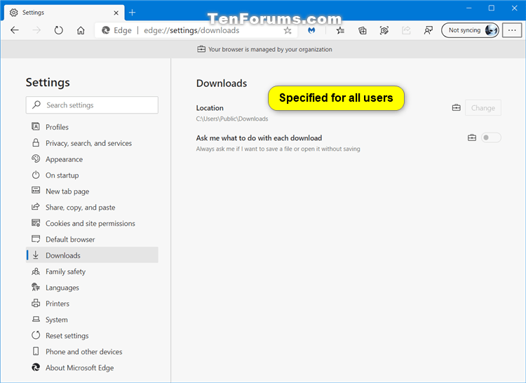How to Change Default Downloads Folder in Microsoft Edge Chromium-specify_downloads_location_in_microsoft_edge.png