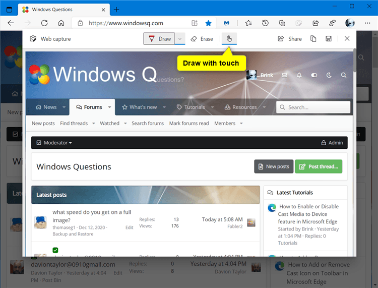 How To Use The Web Capture Tool In Microsoft Edge For Screenshots Now