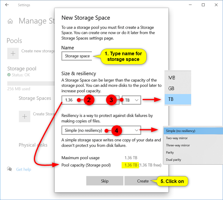 Create Storage Space for Storage Pool in Windows 10-create_storage_space_in_settings-3.png