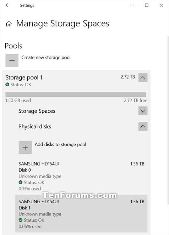 How to Add Disks to Storage Pool for Storage Spaces in Windows 10-add_disk_to_storage_pool_in_settings-4.png