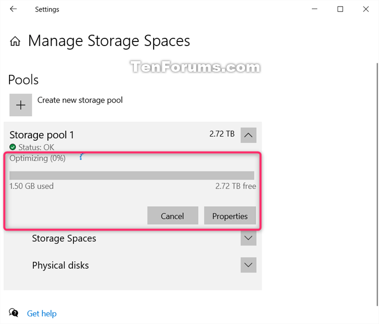 Optimize Drive Usage in Storage Pool for Storage Spaces in Windows 10-optimize_drive_usage_for_storage_pool_in_settings-3.png