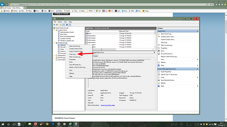 Clear All Event Logs in Event Viewer in Windows-screenshot-3-.png