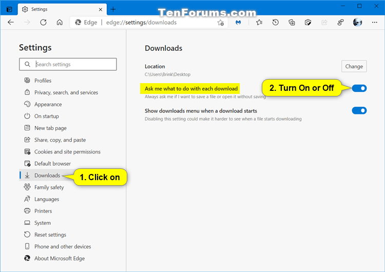 Microsoft Edge will allow editing the image before downloading it