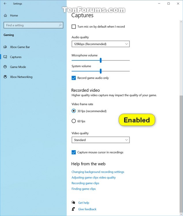 Enable or Disable Windows Game Recording &amp; Broadcasting in Windows 10-game_captures_enabled-2.jpg